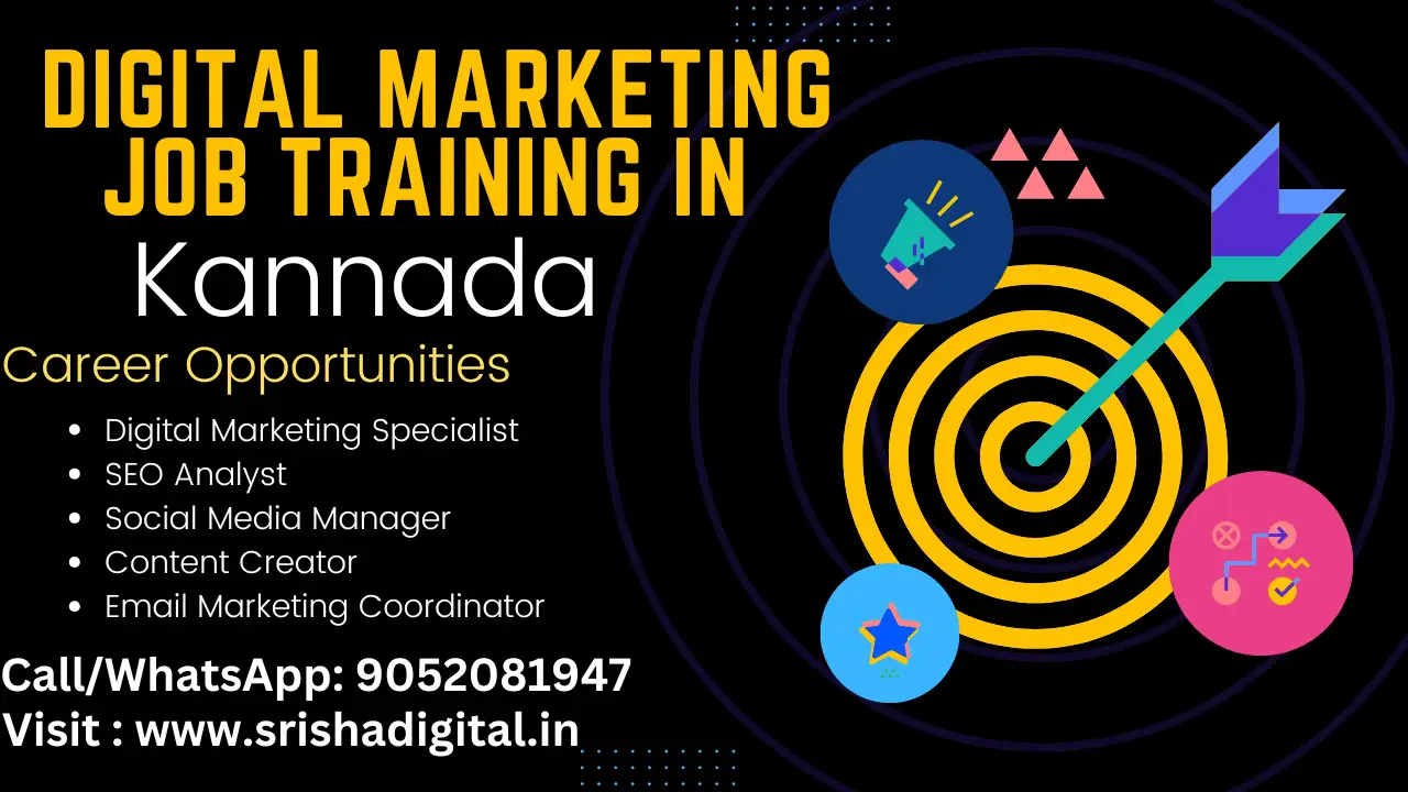 Digital Marketing Job Training in Kannada