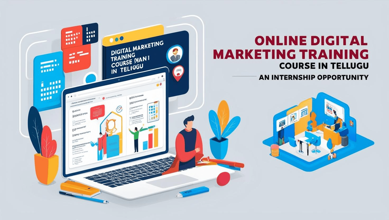 Digital Marketing Online Training in Telugu with Internship