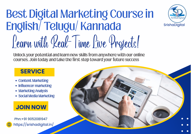 Digital Marketing Course Telugu with Live Projects